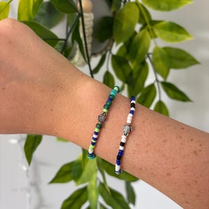WATERPROOF turtle beaded bracelets | summer accessories | bracelets | seed bead bracelets | waterproof bracelets | gifts for friends