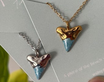 Shark Tooth Necklace | Waterproof jewelry