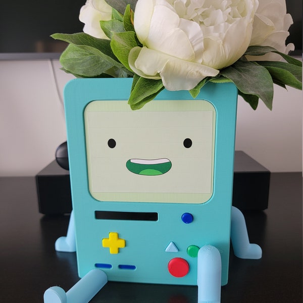 BMO Adventure Time Planter/Flower Pot/Tool Holder | 3D Printed