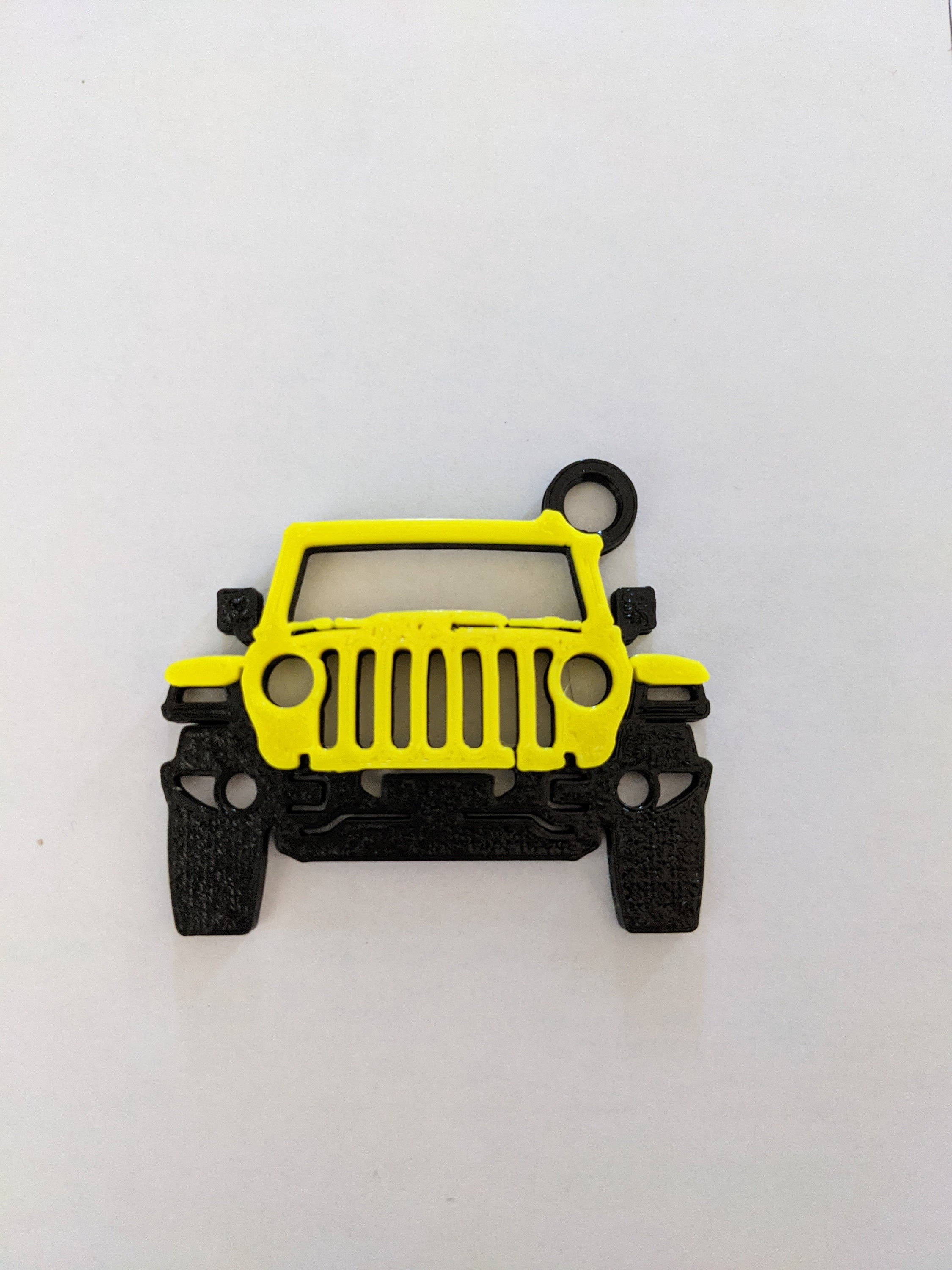 Jeep Wrangler JL 3d printed keychain Personalized color Etsy
