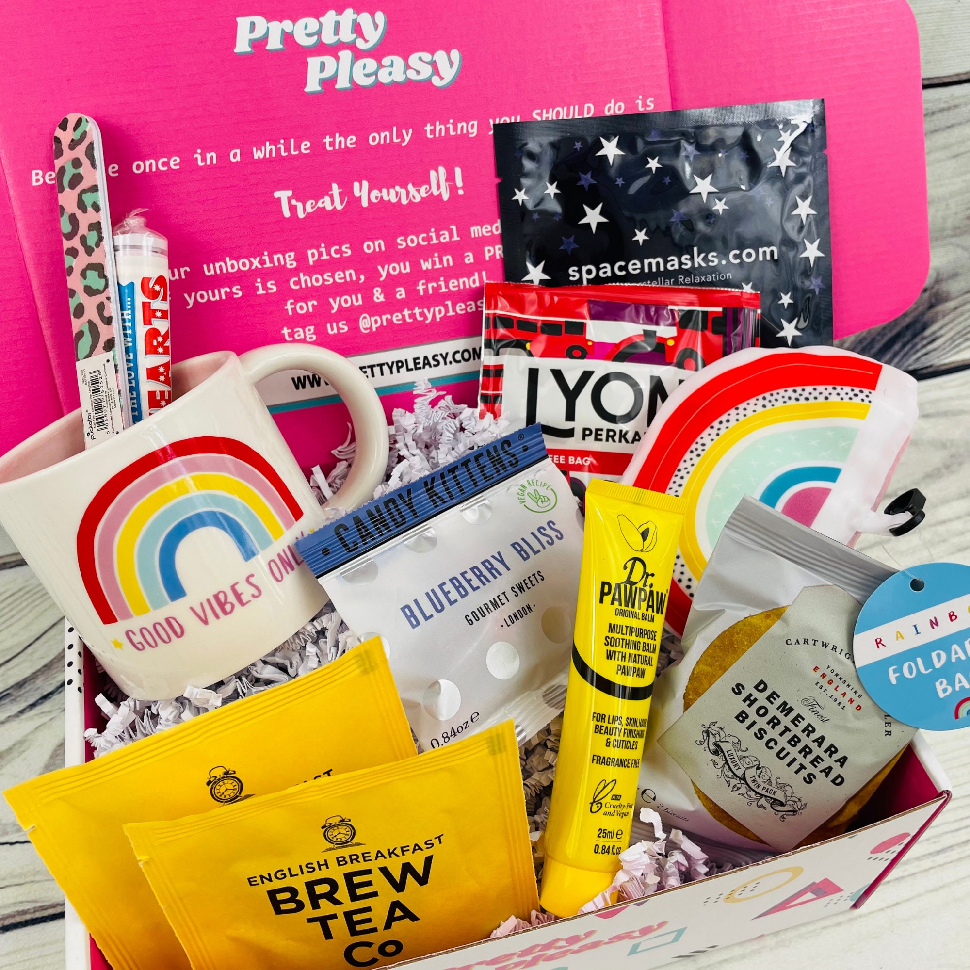Good Vibes Care Package WRAPPED Best Friend Box For Her Etsy