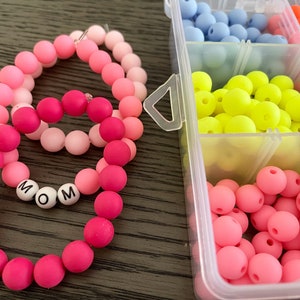 Personalized beaded bracelet