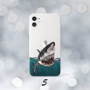 Shark Galaxy S24 plus case iPhone 13 14 15 Pro Max case iPhone 12 11 case Galaxy Note 10 case SE iPhone 7 case Galaxy A13 case iPhone 8 case image 6