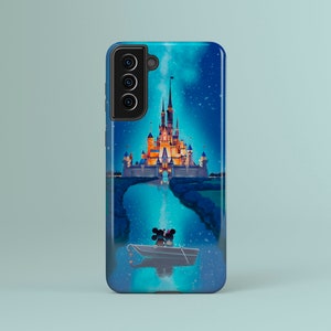 Custodia Disney Castle Galaxy S23 Ultra Custodia Topolino Samsung Custodia in plastica Minnie Mouse Custodia Galaxy S22 Plus Custodia Galaxy S22 Custodia Galaxy S21 FE