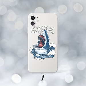 Shark Galaxy S24 plus case iPhone 13 14 15 Pro Max case iPhone 12 11 case Galaxy Note 10 case SE iPhone 7 case Galaxy A13 case iPhone 8 case image 2