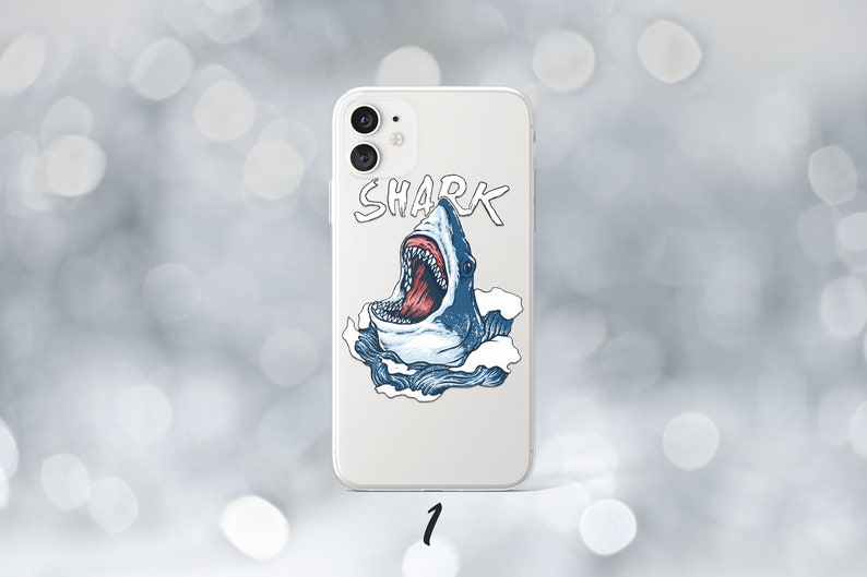 Shark Galaxy S24 plus case iPhone 13 14 15 Pro Max case iPhone 12 11 case Galaxy Note 10 case SE iPhone 7 case Galaxy A13 case iPhone 8 case image 2