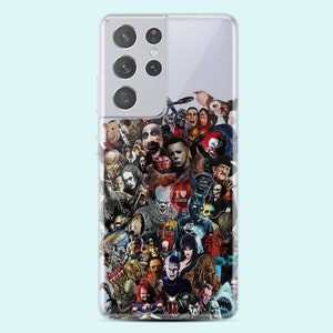 Halloween Galaxy S25 S24 Ultra case Horror Galaxy S23 Ultra case Galaxy S22 plus case Galaxy S22 case Galaxy A13 case Galaxy S22 Ultra case