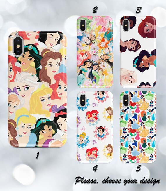 Princess Iphone 11 Case Disney Iphone 12 Case Galaxy S21 Case Etsy
