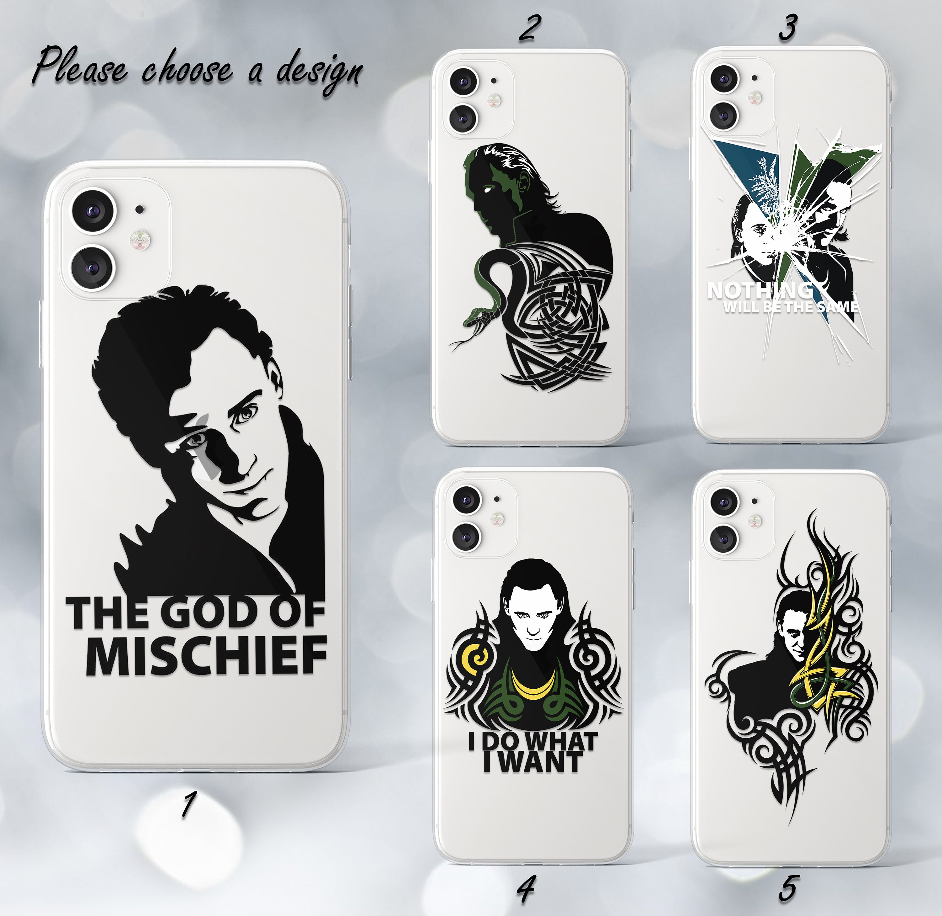 Marvel iPhone 16e 15 14 13 Plus Case Loki Galaxy S25 S24 Case