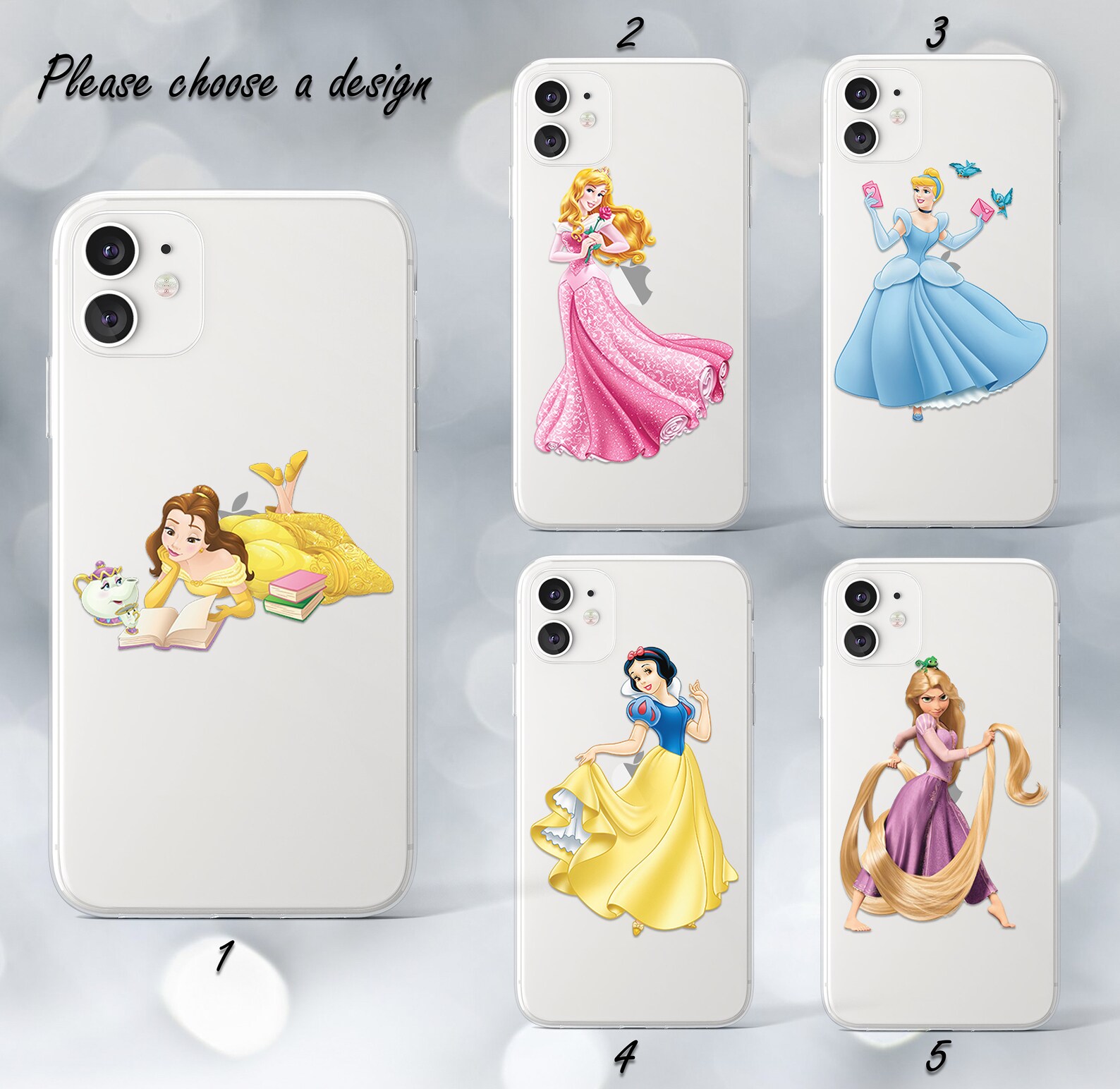 IPhone 11 case Disney Princess iPhone 12 case Galaxy Note 20 Etsy