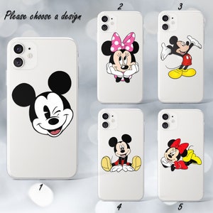 Custodia Topolino per iPhone 16e, 15, 14 e 13, custodia Disney per Galaxy S25 e S24, custodia Minnie per Galaxy A13, custodia per iPhone 11 e 12, custodia per Galaxy Note 20, custodia per iPhone 8.
