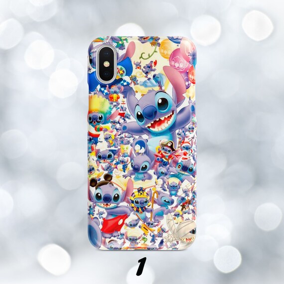 Stitch Iphone 13 14 Pro Max Case Disney Iphone 11 12 Case Se Etsy
