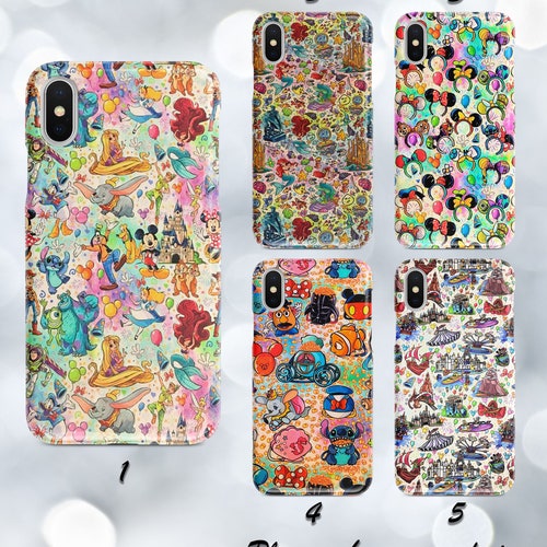 Disneyinspired Iphone Case Disney Snacks Disney Phone Etsy