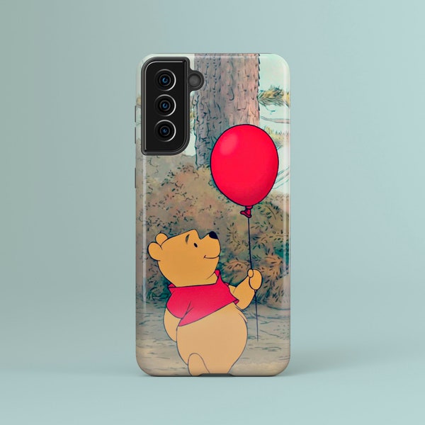 Winnie the Pooh Galaxy S23 Ultra case Galaxy S22 Ultra case Bear Samsung Disney Galaxy S22 case Galaxy S21 FE Cartoon Galaxy S22 plus case