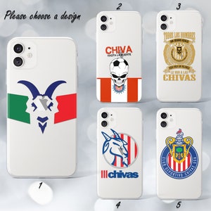 Coque Football iPhone 16e 15 14 13 Chivas Guadalajara Coque Galaxy S25 S24 Coque iPhone 11 12 Coque Galaxy Note 9 Coque iPhone 8 Coque Galaxy A13