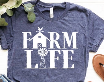 Farm Life Shirt, County Shirt,Farm Shirt,Farming Shirt, Farmer Shirt,Farm Lover Shirt, Gift For Farmers,Farm Animals,Farm Party,Southern Tee
