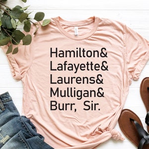 Alexander Hamilton Musical Shirt, Broadway Tshirt Merch, Mothers Day Gift T-shirt, Kids Music Merchandise, Musical Lover Mom Gifts, image 2