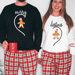 Christmas Couple Merry Christmas Sweatshirt, Christmas Couple Matching, Funny Christmas Couples Sweater, Holiday Couples Sweatshirt