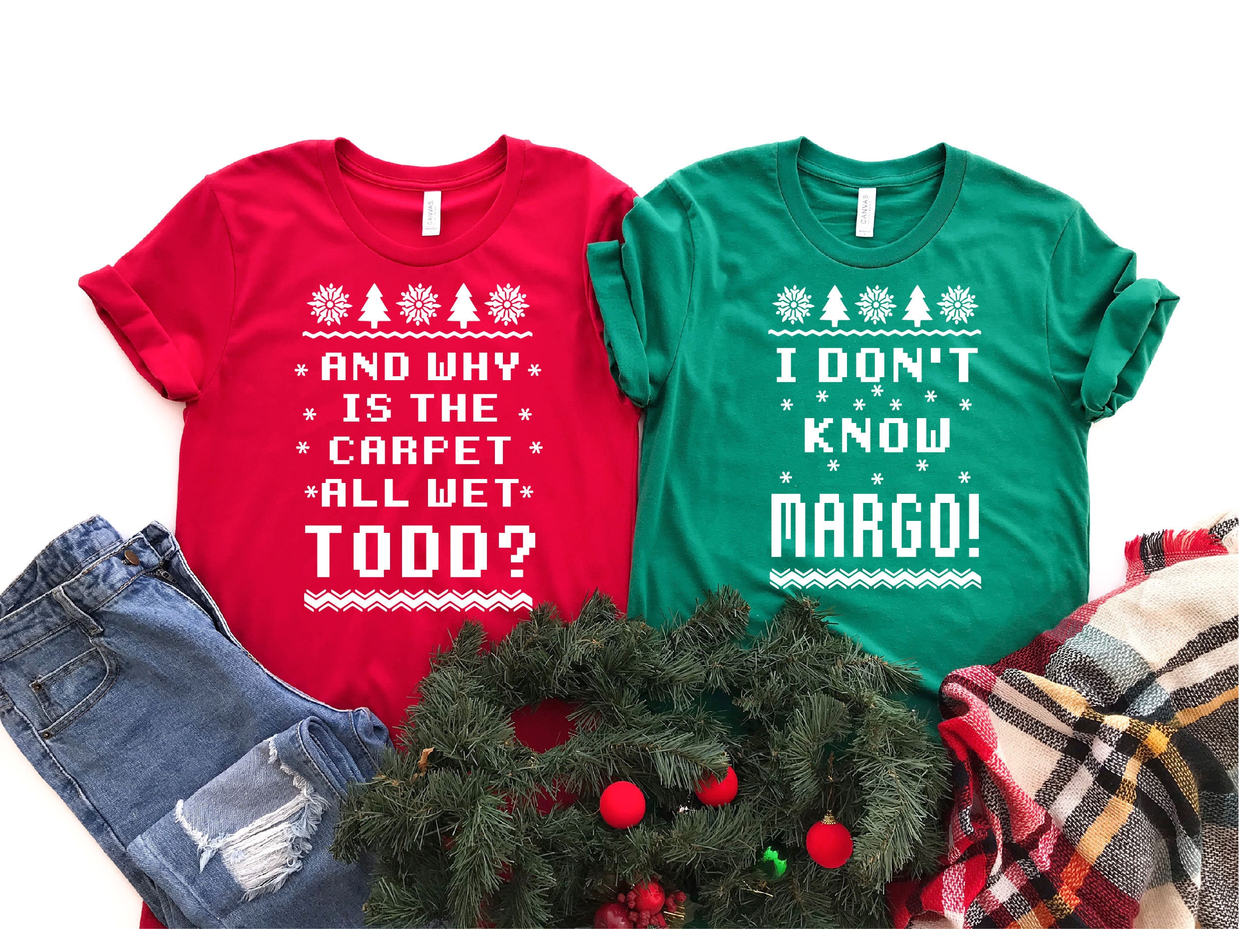 Discover Todd And Margo Shirt, Todd and Margo Matching, Christmas Vacation, Todd and Margo Couples Shirts