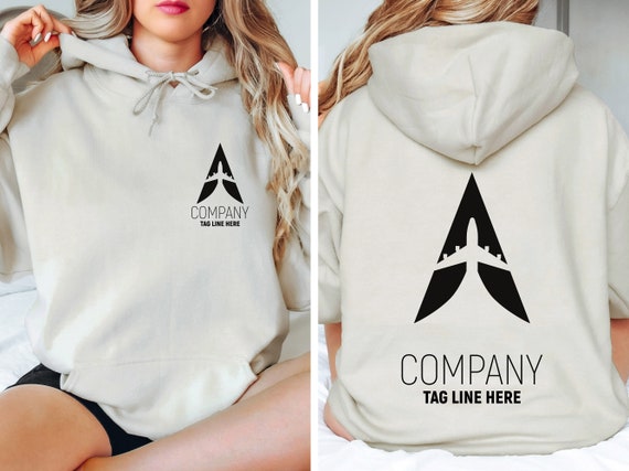Custom Company Logo Matching Sweatshirt Custom Text Sweatshirt personalized Custom Sweatshirt custom Back and Front Sweatshirt custom Shirt Etsy