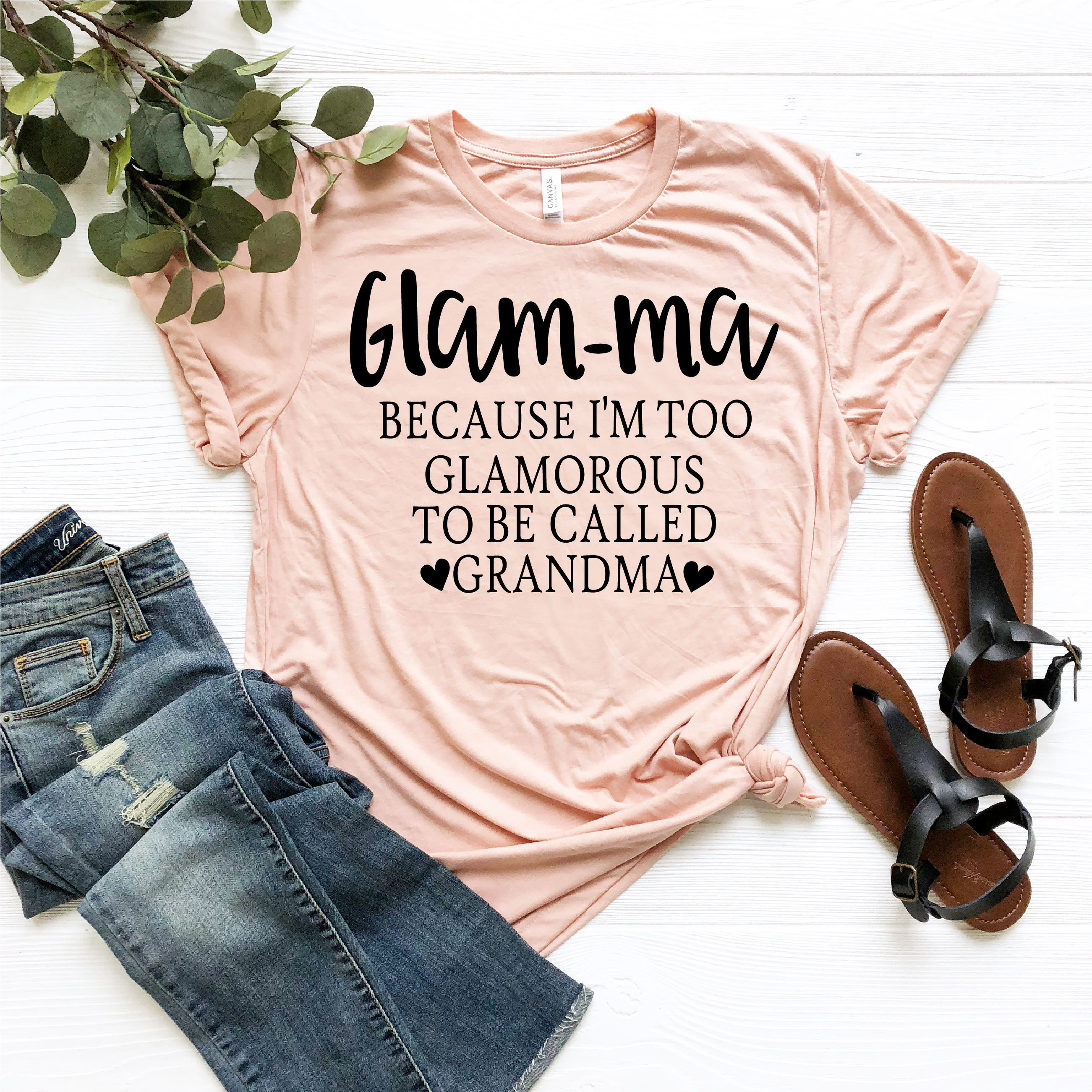 Just Call Me Glamma Glam Grandma Glamorous Funny T-Shirt Just Call Me Glamma Glam Grandma Glamorous Funny T-Shirt