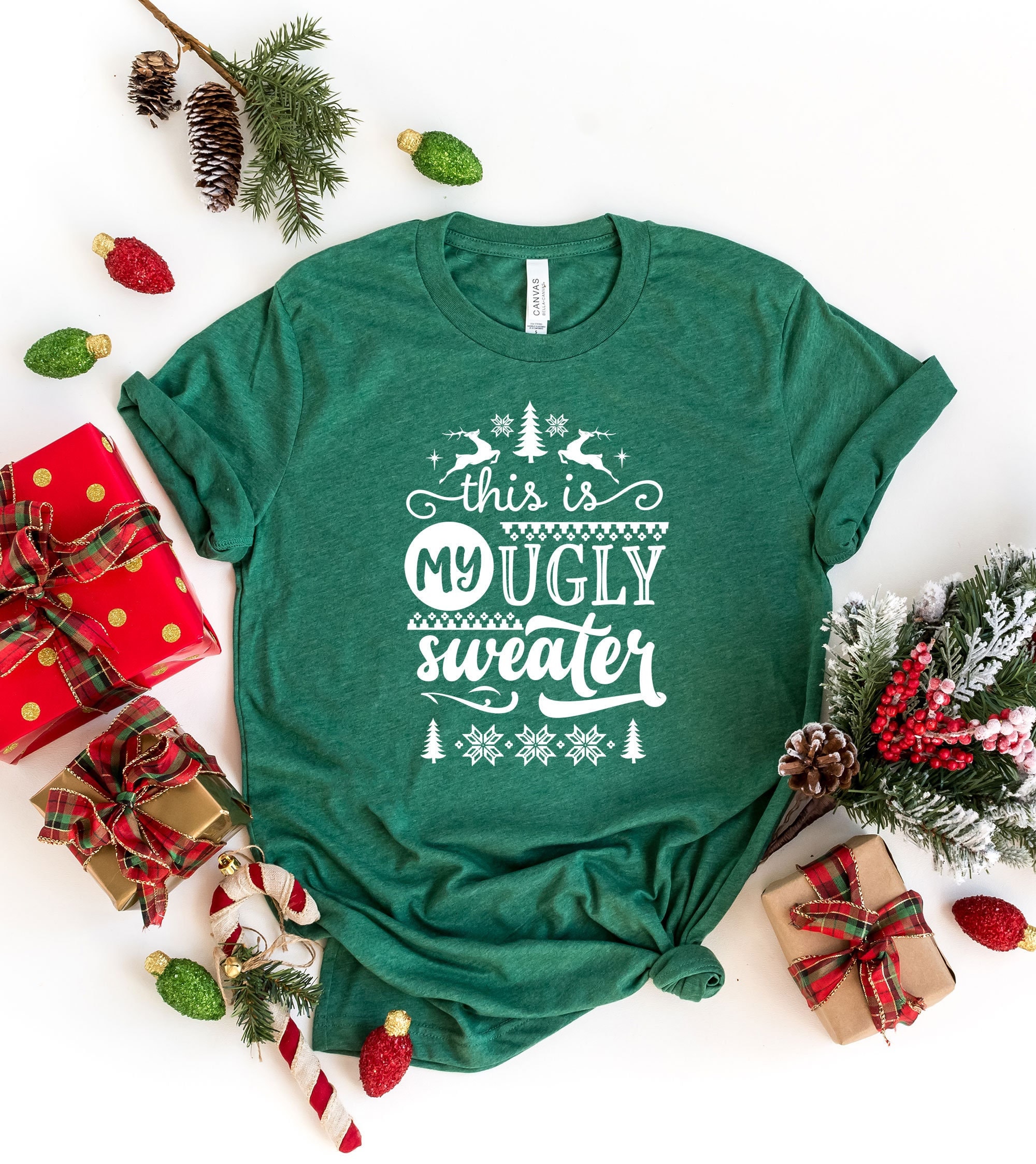 Chemise moche de noel hotsell