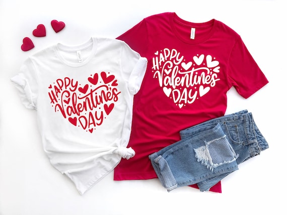 Happy Valentines Day Shirt, Valentines Day Tshirt, Couple Matching