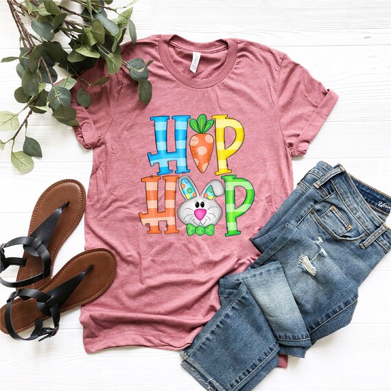 Hip-Hop Easter Bunny Shirt, Happy Easter Day Shirt, Easter Shirt, Bunny Shirt,Funny Easter Shirt, Kids Easter Shirt,Easter Family Shirt