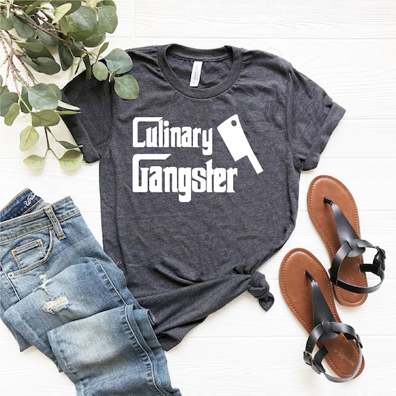 The Chef Father Funny Culinary Gangster Gift T-Shirt The Chef Father Funny Culinary Gangster Gift T-Shirt