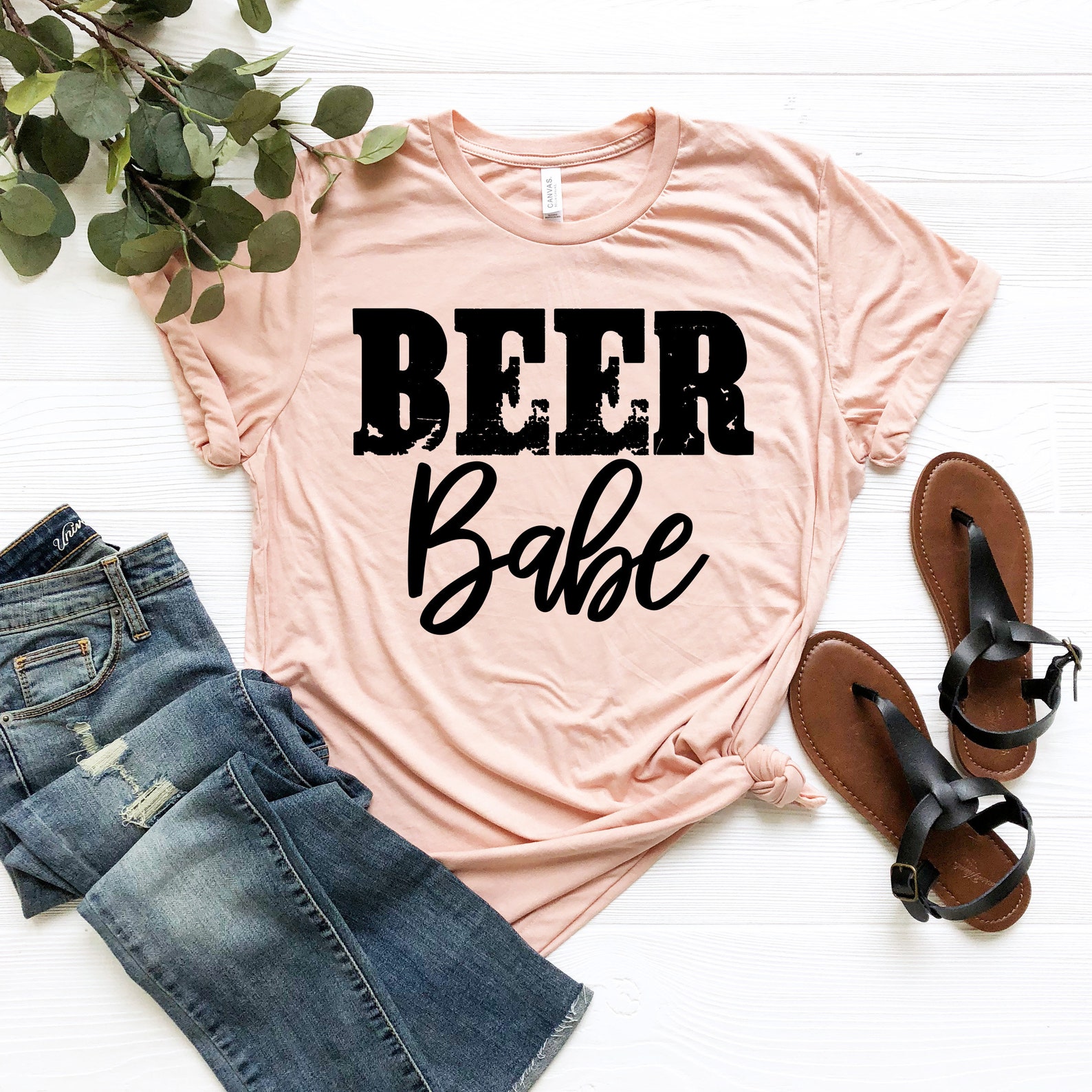 Drinking Beer Shirt Beer Babe Shirt Beer Women Shirt Beer Etsy
