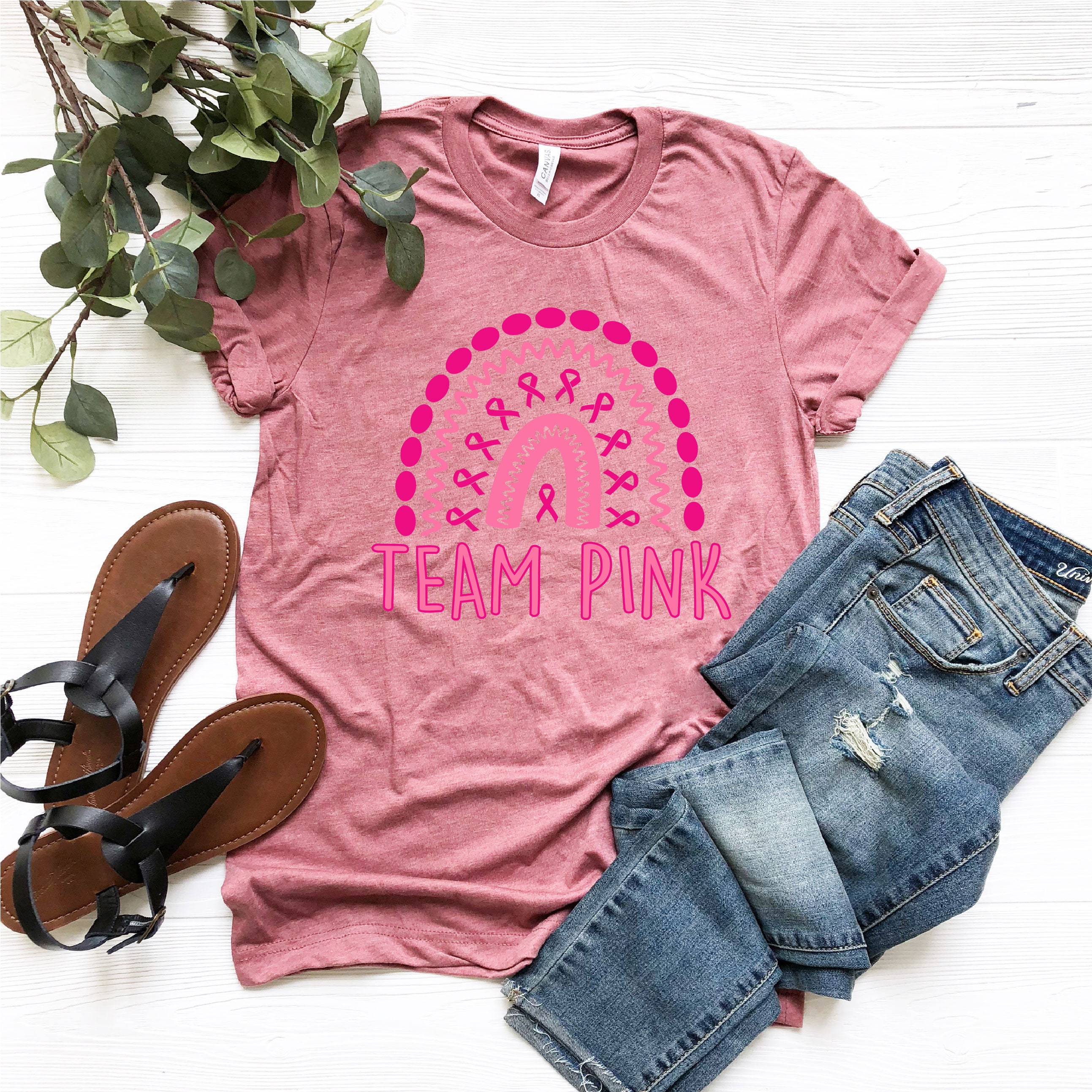 Team Pink Shirt Team Girls Shirt Ladies Squad Shirt Etsy