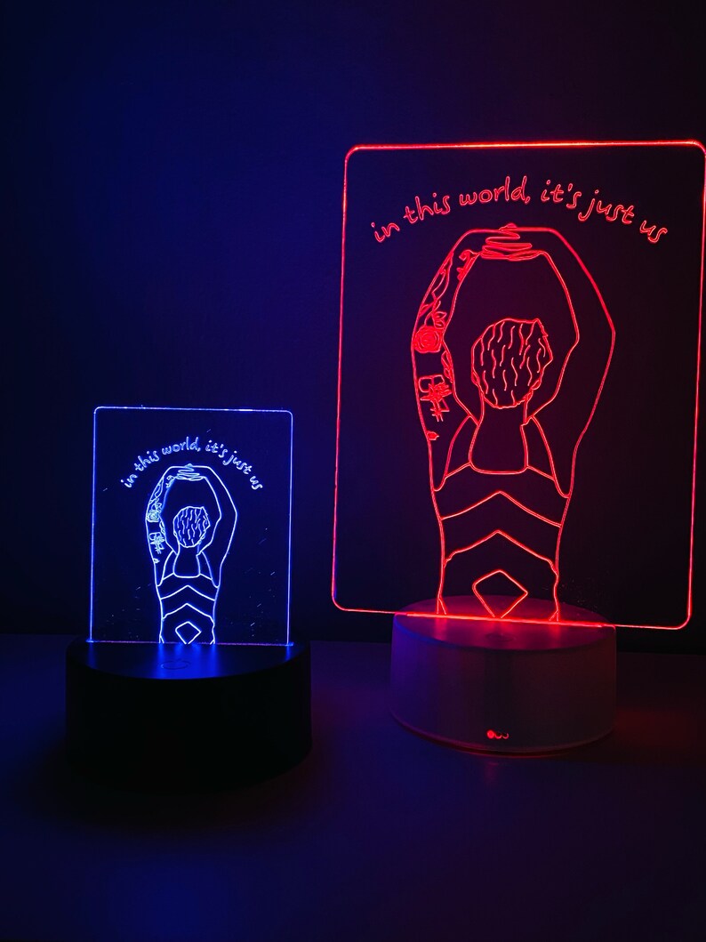 Harry Styles as It Was Inspired Light up Sign/led Etsy