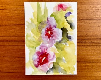 Rose Of Sharon Art | Etsy