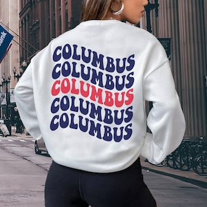 Columbus Blue Jackets Fanatics Branded Iconic Name & Number Graphic Hoodie  - Navy - Patrik Laine 29 - Mens