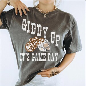 It&#39;s Game Day Shirt - Comfort Colors® - Western Game Day - Southern Game Day - Football Game Day Shirt - Cowboy Game Day