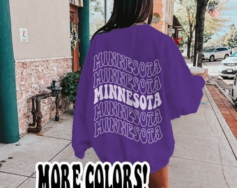 Funky Minnesota Sweatshirt - Unisex - Trendy Minnesota Sweatshirt
