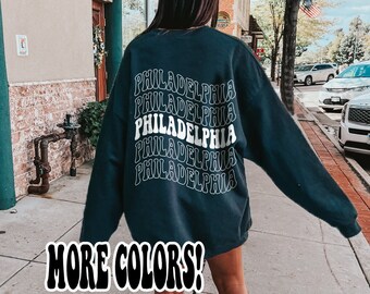 Funky Philadelphia Sweatshirt - Unisex - Philly Sweatshirt