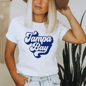 Retro Tampa Bay Shirt - Unisex Shirt - Cute Tampa Tshirt - Womens Tampa Bay Lightning Shirt - Vintage Tampa Bay Lightning - Womens Lightning