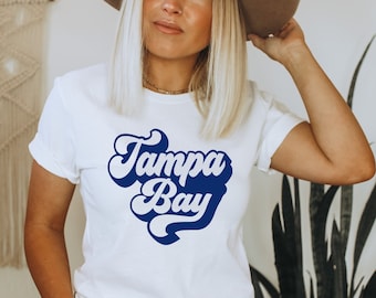 Retro Tampa Bay Shirt - Unisex Shirt - Cute Tampa Tshirt - Womens Tampa Bay Lightning Shirt - Vintage Tampa Bay Lightning - Womens Lightning