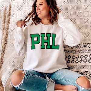 Philadelphia Sweatshirt - Unisex Sweatshirt - Cute Philadelphia Crewneck - Philly Sweatshirt - Vintage