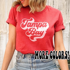 Retro Tampa Bay Shirt - Unisex Shirt - Tampa Shirt - Retro Tampa Bay T-Shirt - Cute Tampa Tee - Womens Shirt