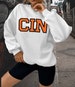 Cincinnati Sweatshirt - Unisex Sweatshirt - Cute Cincinnati Crewneck - CIN Sweatshirt - Vintage 