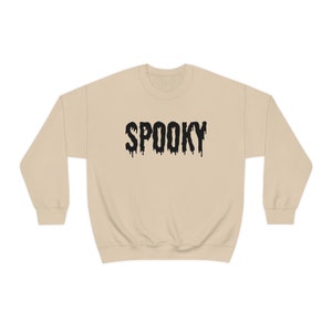 Spooky Sweatshirt, Spooky Crewneck, Halloween Sweatshirt, Spooky Season, Retro Halloween Shirt, Fall Shirts, Fall Apparel, Fall Sweatshirt image 7