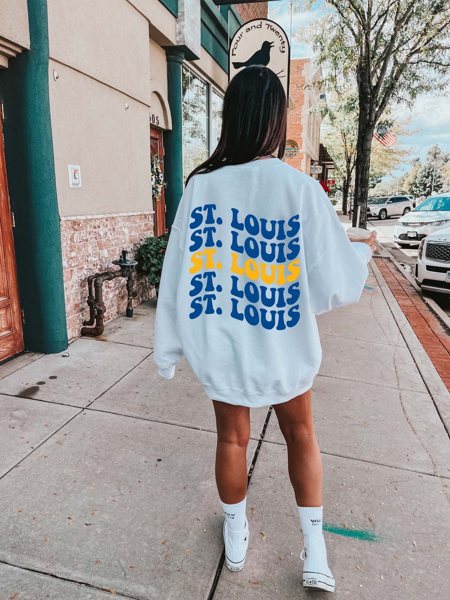 St Louis Blues Sweatshirt - Etsy