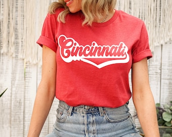Retro Cincinnati Shirt - Unisex Shirt - Retro Cincinnati T-Shirt - Cute Retro Cincy Shirt
