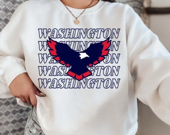 vintage washington capitals sweatshirt