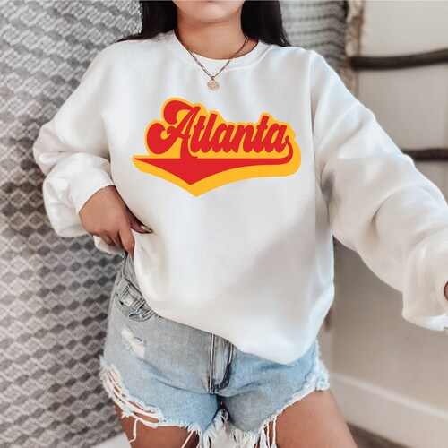 Atlanta Sweatshirt - Coole City-Pullover Für Echte Atlanta-Fans