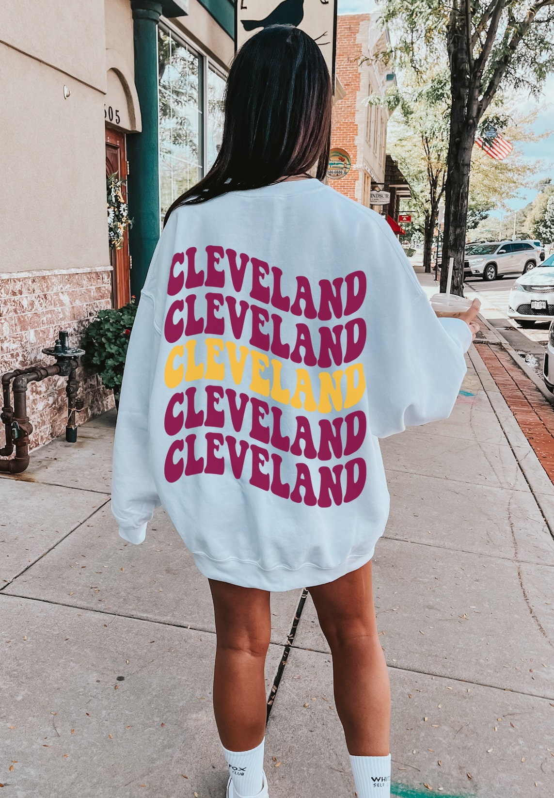 Vintage cavs sweatshirt top