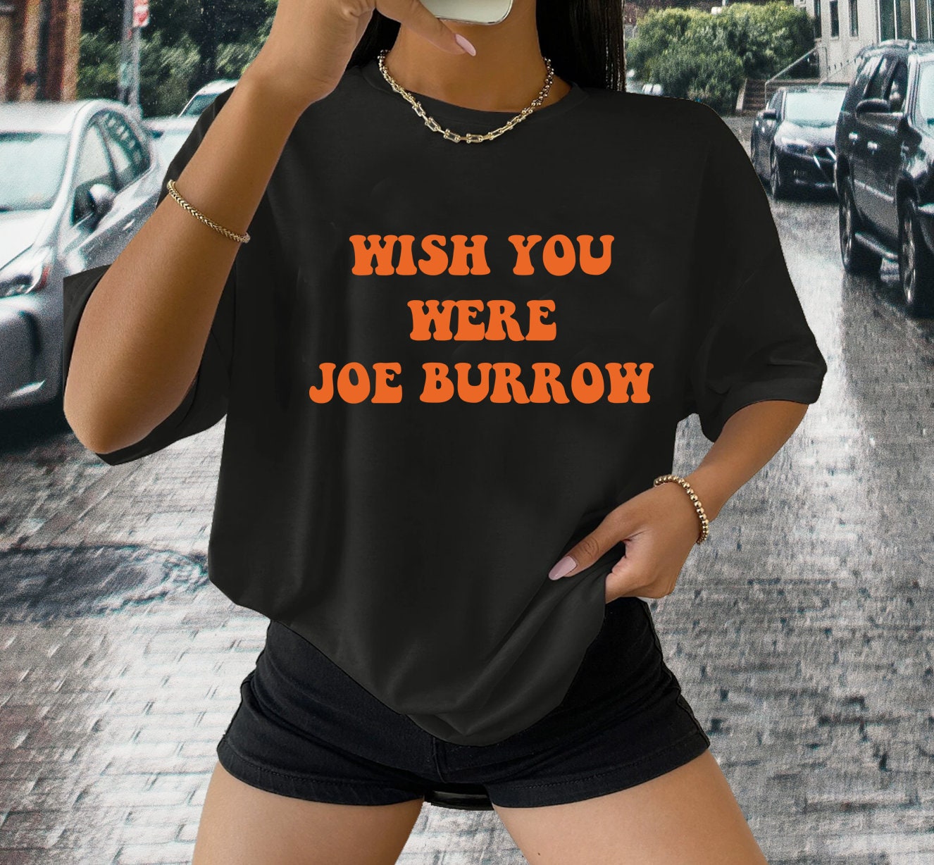 Wish You Were Joe Burrow Shirt - Joey B Shirt - Joe Burrow T-Shirt - Cincinnati Shirt