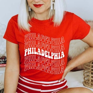 Funky Philadelphia Shirt - Unisex Shirt - Philly Shirt - Philly City Shirt - Phila Shirt